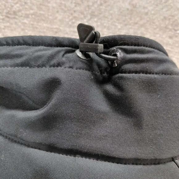 NIKE Jacket Men MEDIUM Black Full Zip Tech Interior Exterior Pocket Fleece Lined - Picture 13 of 16